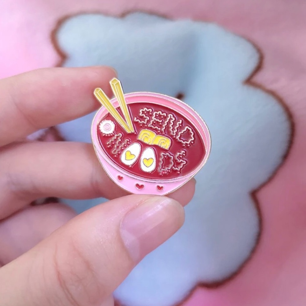 Send Nudes / Noods Enamel Pin